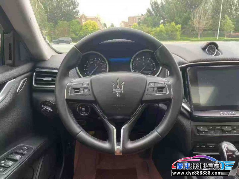 17年玛莎拉蒂Ghibli轿车抵押车出售