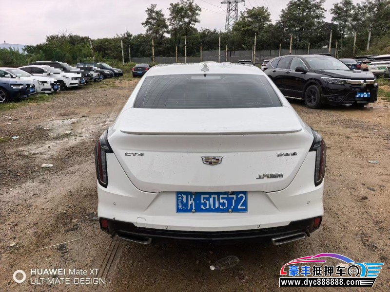 22年凯迪拉克CT4轿车抵押车出售