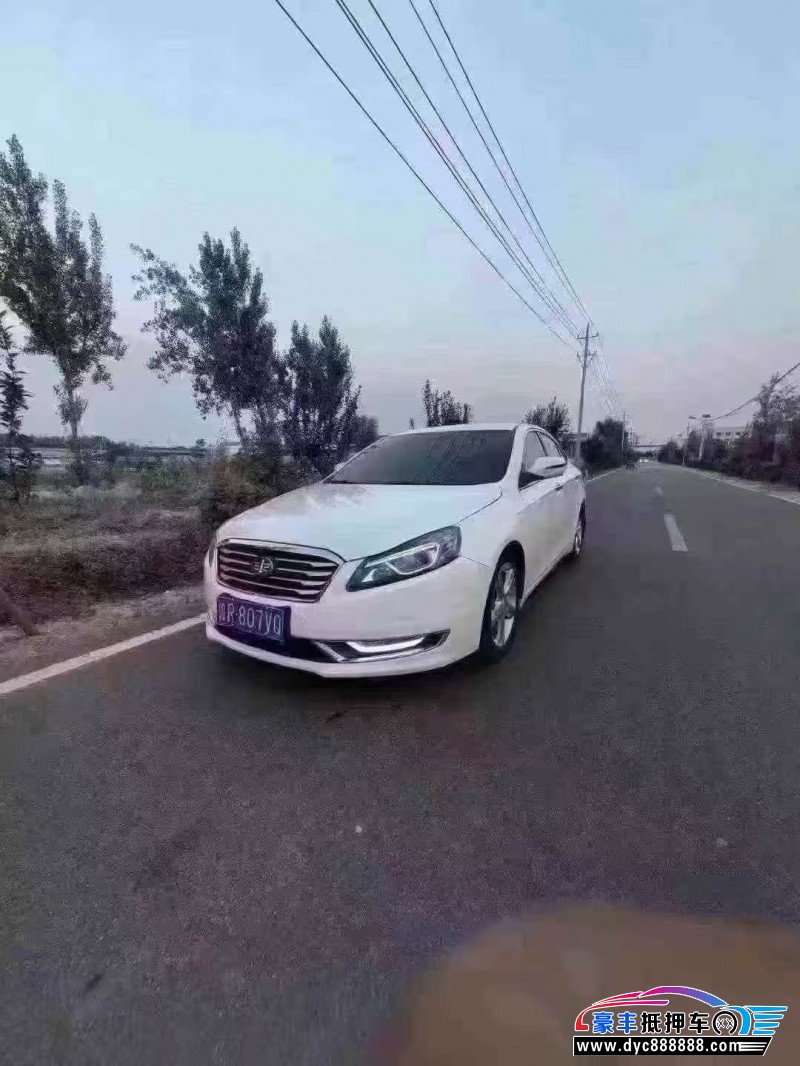 17年奔腾B70轿车抵押车出售