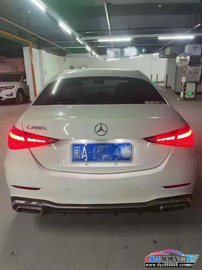 22年奔驰C轿车抵押车出售