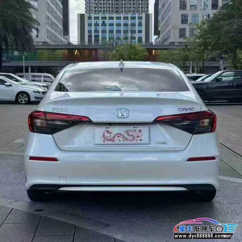 24年本田思域轿车抵押车出售