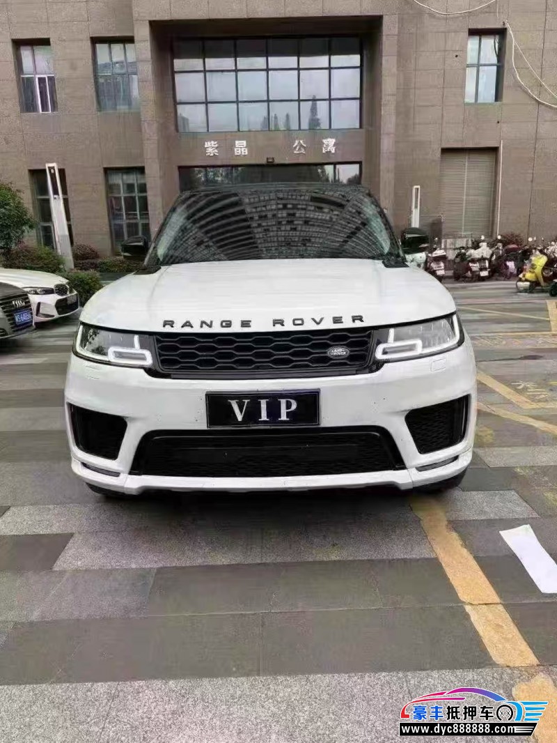 22年路虎揽胜运动轿车抵押车出售