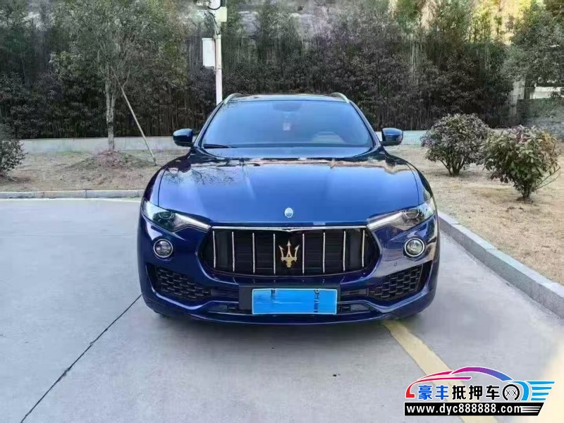 18年玛莎拉蒂莱万特轿车抵押车出售