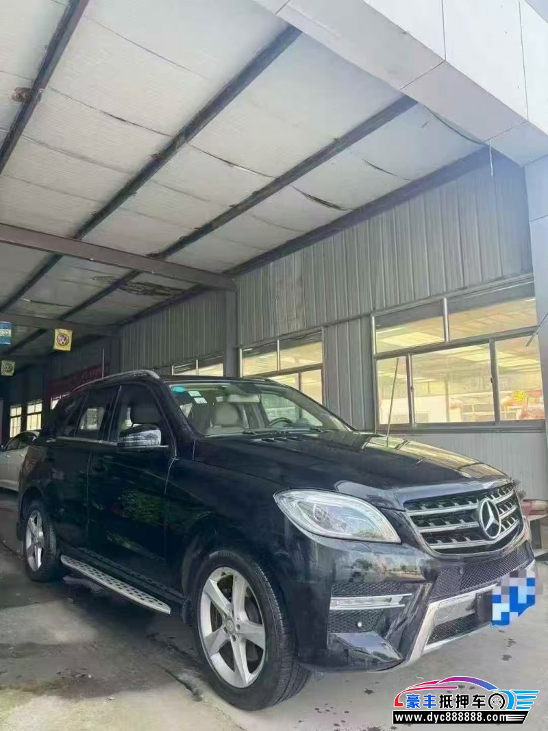 13年奔驰MLSUV抵押车出售