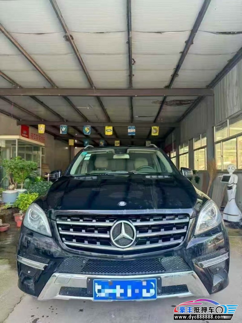 13年奔驰MLSUV抵押车出售
