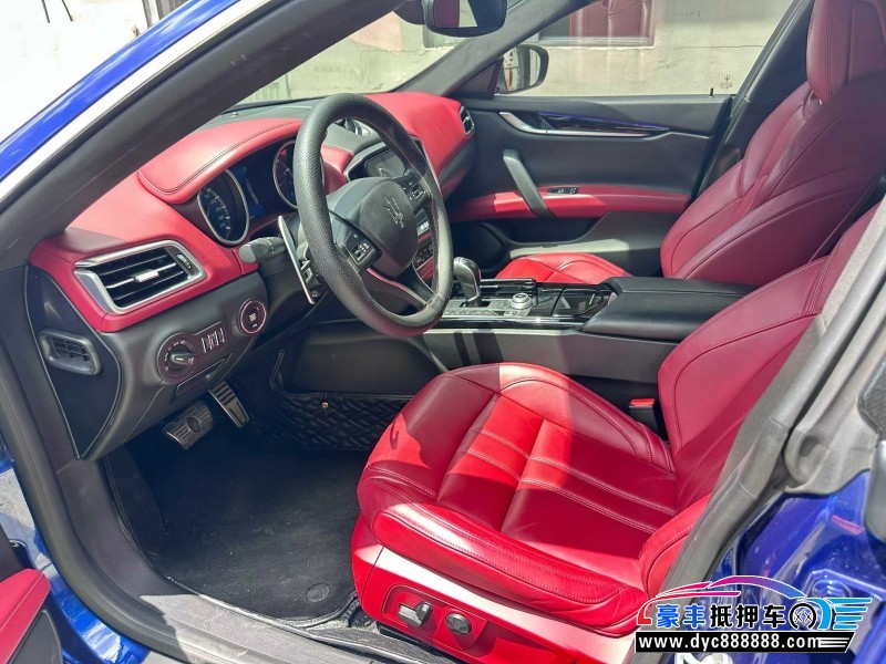 17年玛莎拉蒂Ghibli轿车抵押车出售