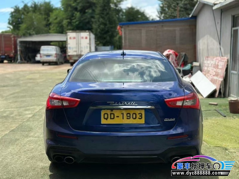 17年玛莎拉蒂Ghibli轿车抵押车出售