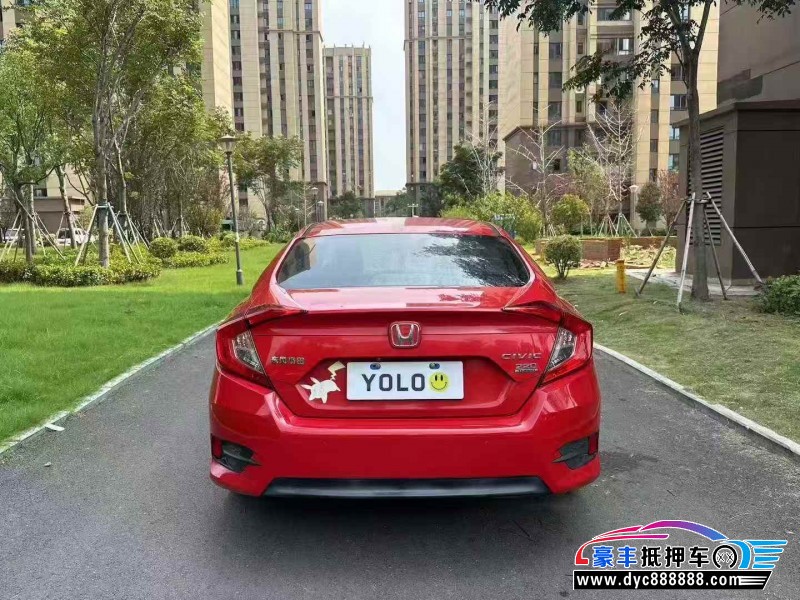 18年本田思域轿车抵押车出售