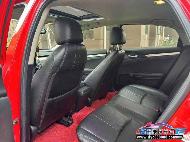 18年本田思域轿车抵押车出售