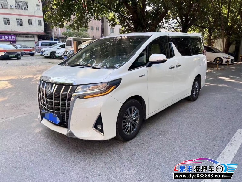 20年丰田埃尔法轿车抵押车出售