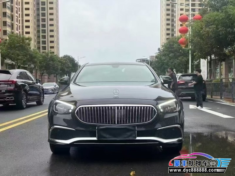 22年奔驰E轿车抵押车出售