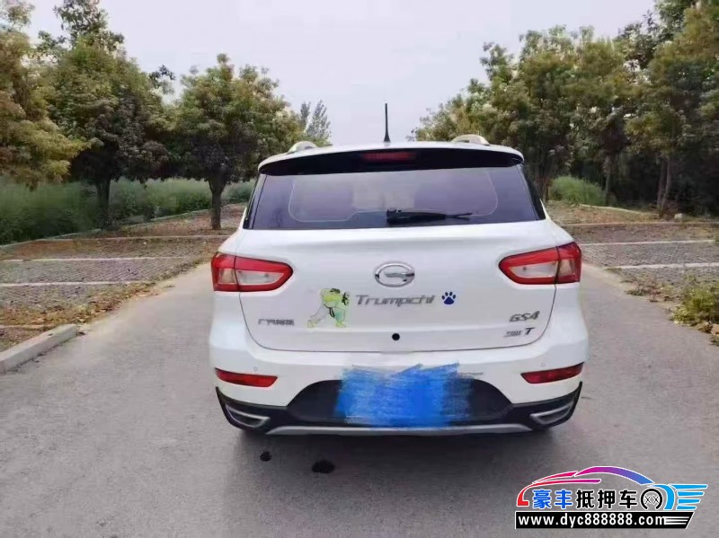 18年传祺GS4轿车抵押车出售