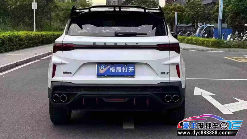 22年吉利缤越轿车抵押车出售