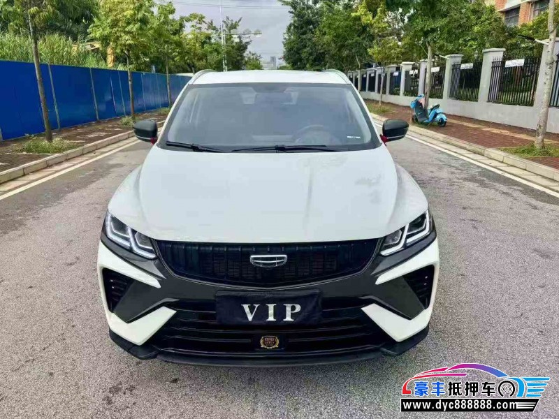 23年吉利缤越轿车抵押车出售