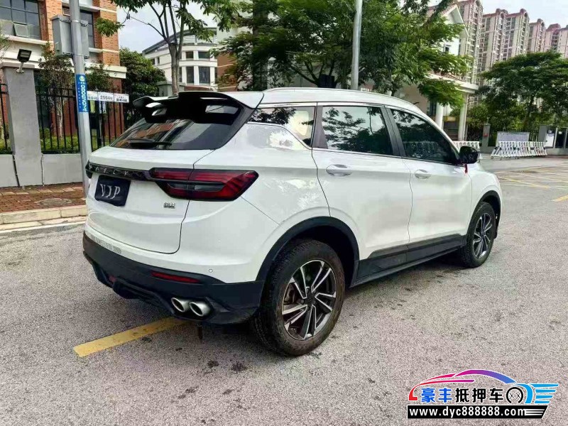 23年吉利缤越轿车抵押车出售