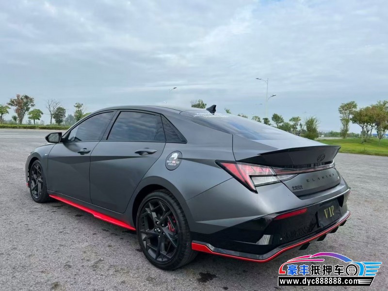 24年现代伊兰特轿车抵押车出售