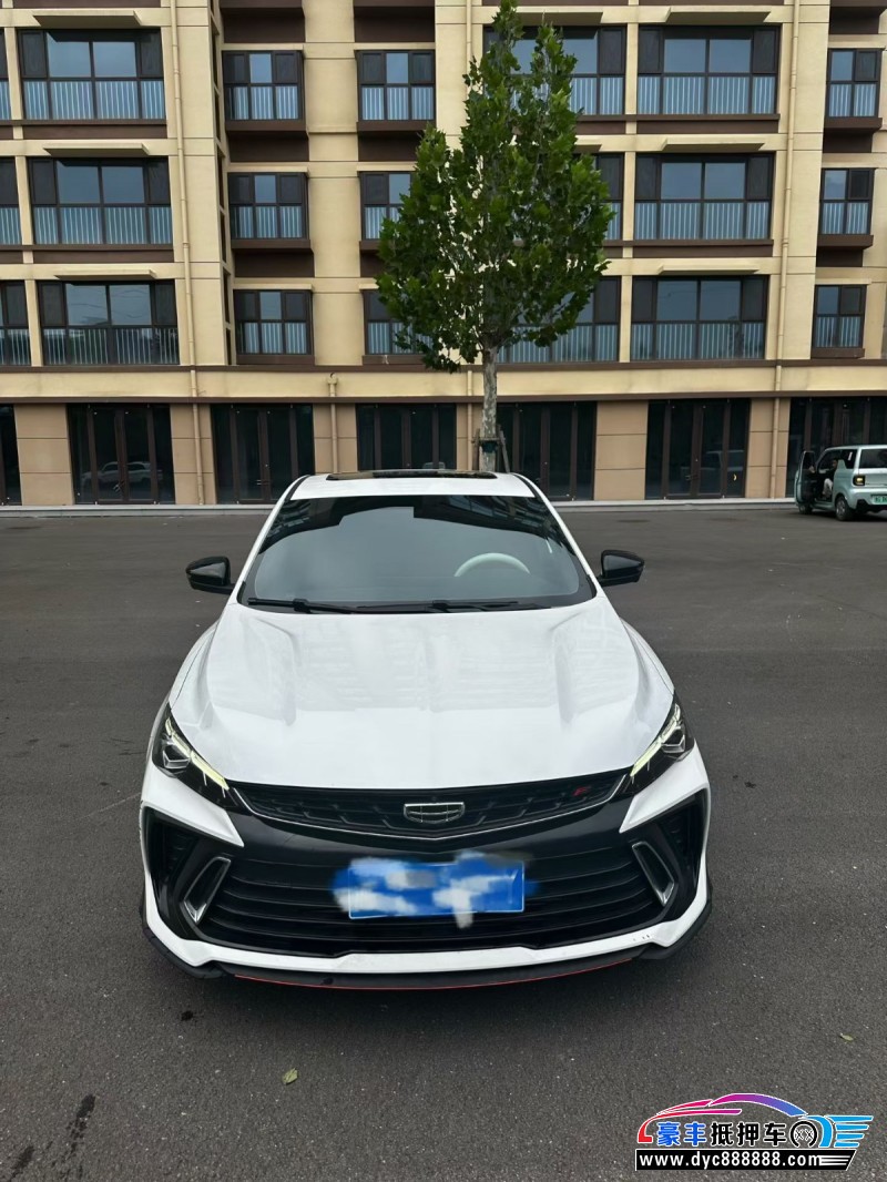 23年吉利缤瑞轿车抵押车出售