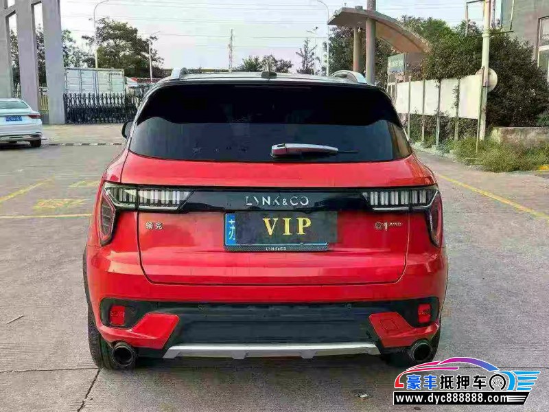 18年领克01轿车抵押车出售