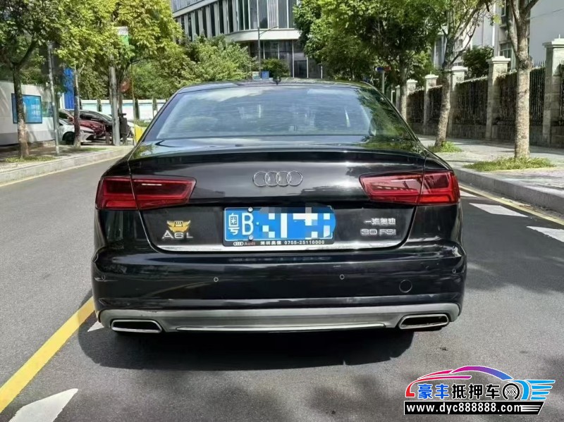 17年奥迪A6L轿车抵押车出售