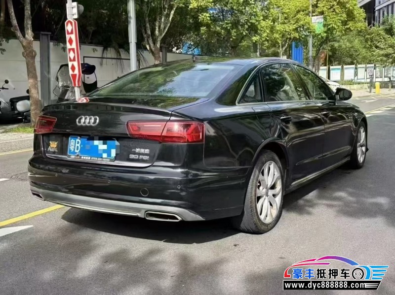 17年奥迪A6L轿车抵押车出售
