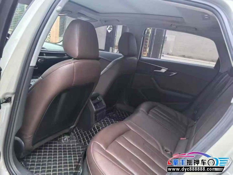 18年奥迪A4L轿车抵押车出售