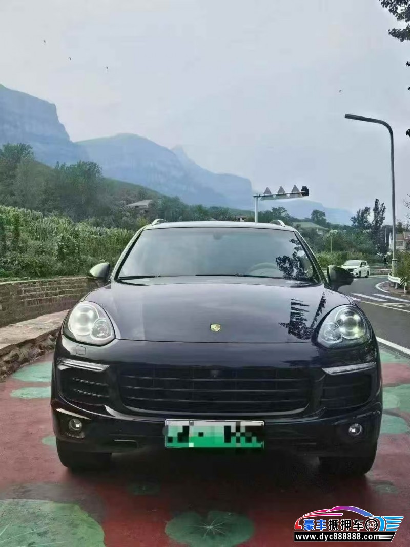 17年保时捷卡宴SUV抵押车出售