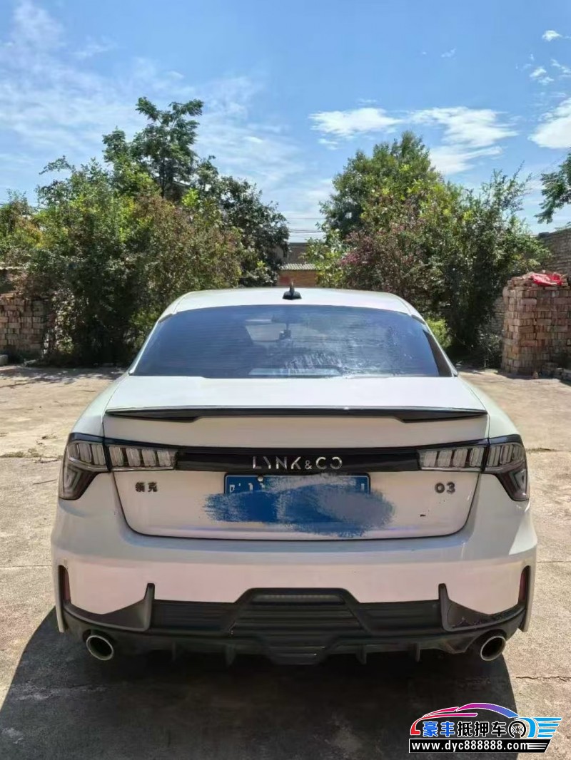 20年领克03轿车抵押车出售