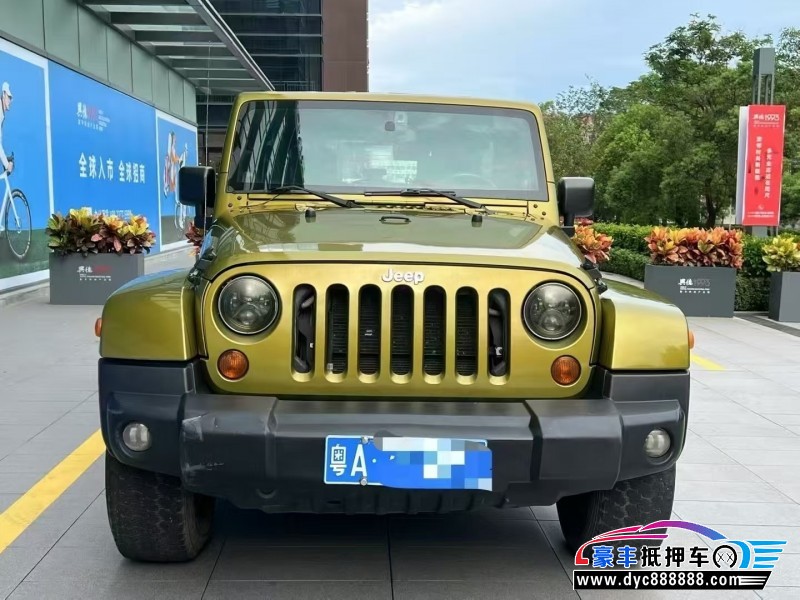 09年Jeep牧马人轿车抵押车出售