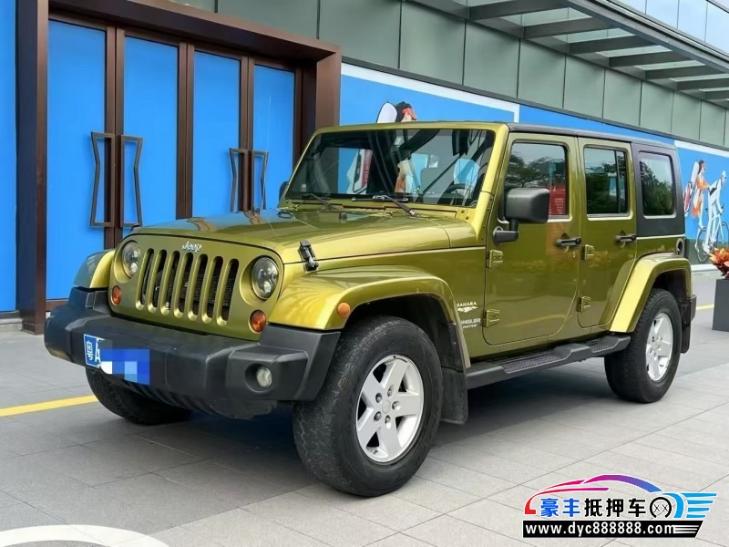 09年Jeep牧马人轿车抵押车出售