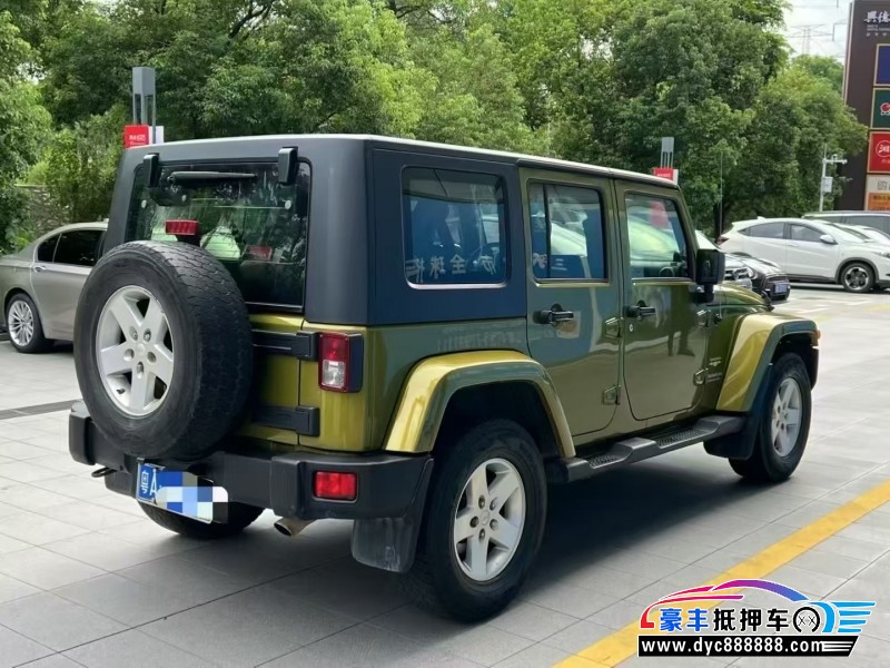 09年Jeep牧马人轿车抵押车出售