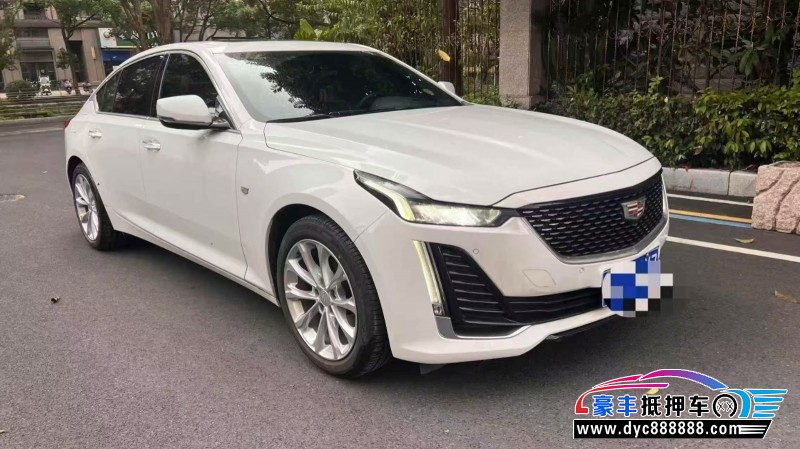 22年凯迪拉克CT5轿车抵押车出售