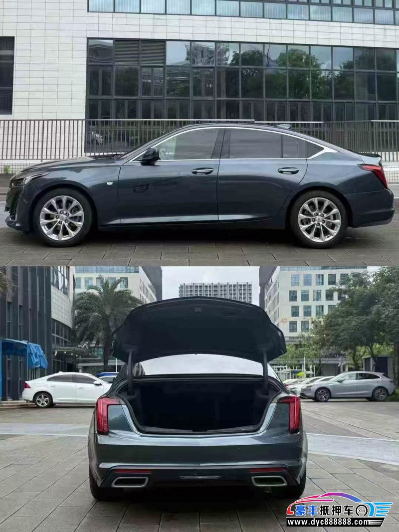 22年凯迪拉克CT5轿车抵押车出售