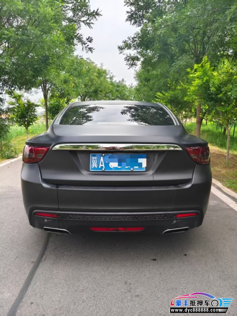 16年吉利博瑞轿车抵押车出售