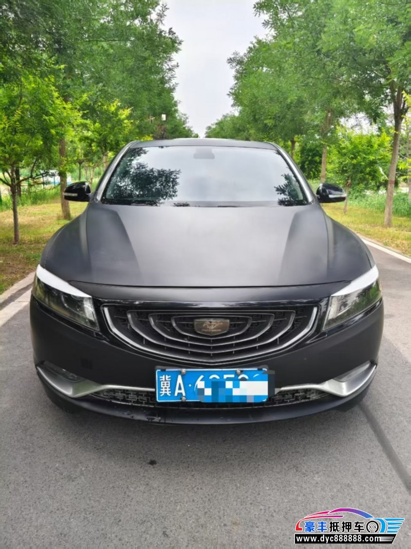 16年吉利博瑞轿车抵押车出售