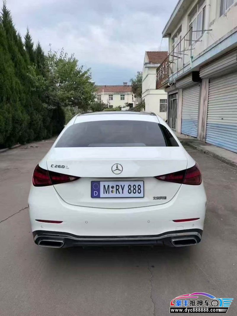 22年奔驰C轿车抵押车出售
