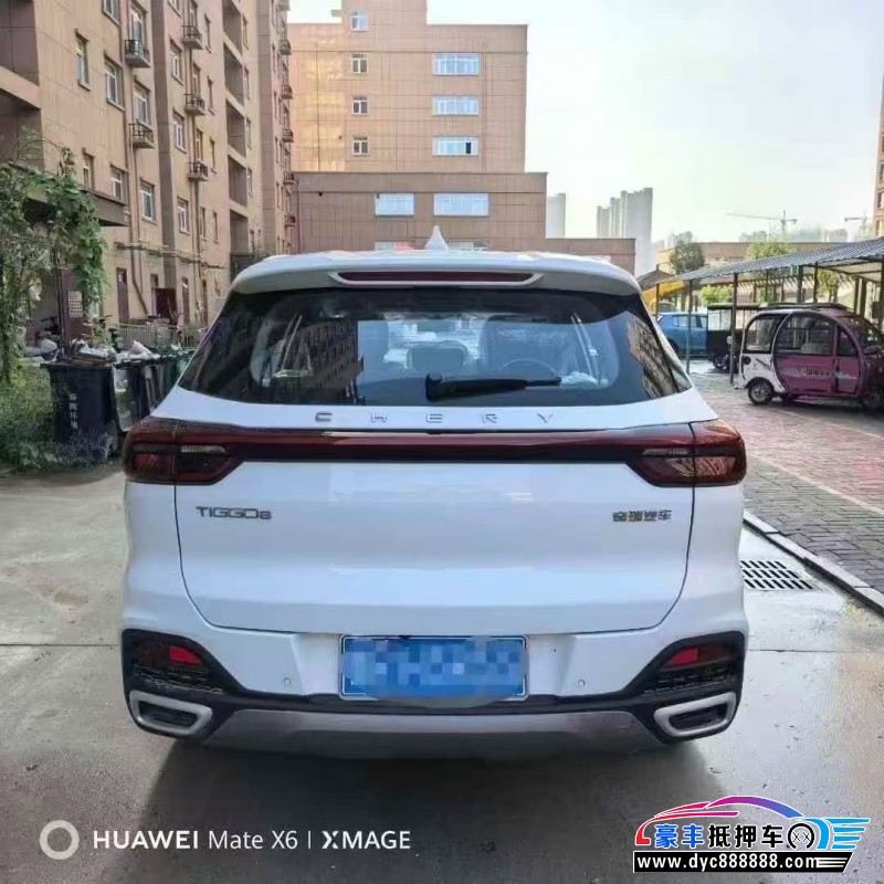 25年奇瑞瑞虎8SUV抵押车出售