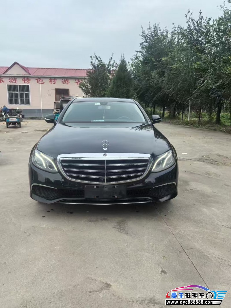 18年奔驰E轿车抵押车出售