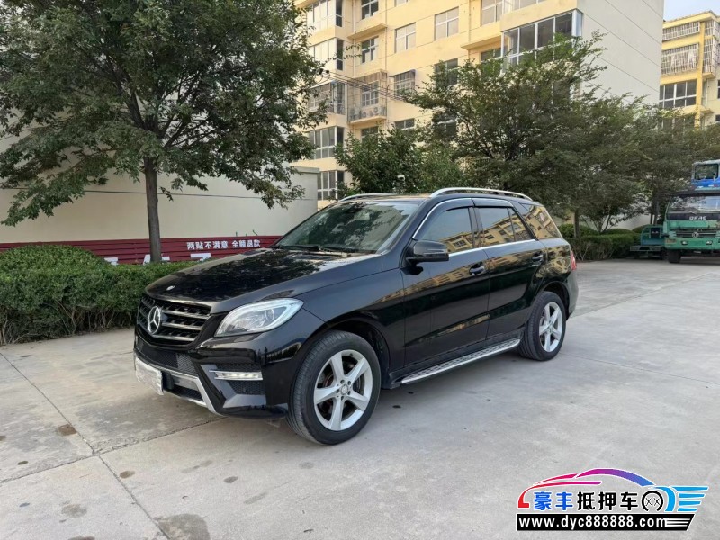 14年奔驰ML轿车抵押车出售