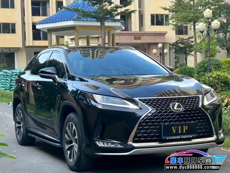 22年雷克萨斯RX轿车抵押车出售