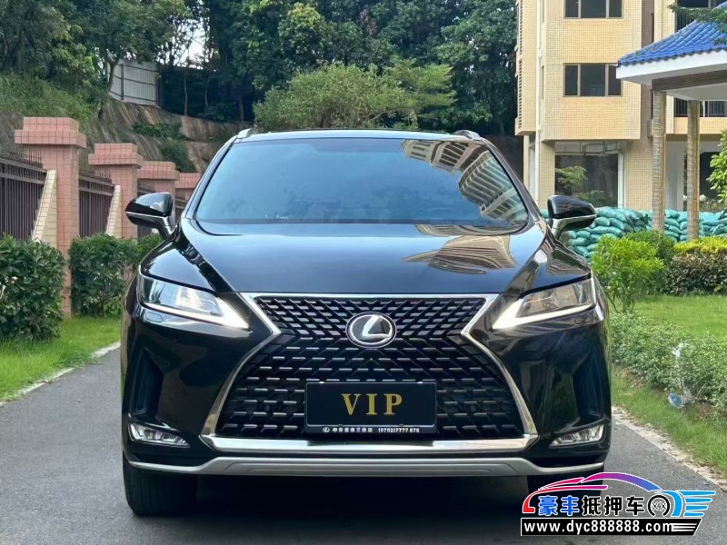 22年雷克萨斯RX轿车抵押车出售