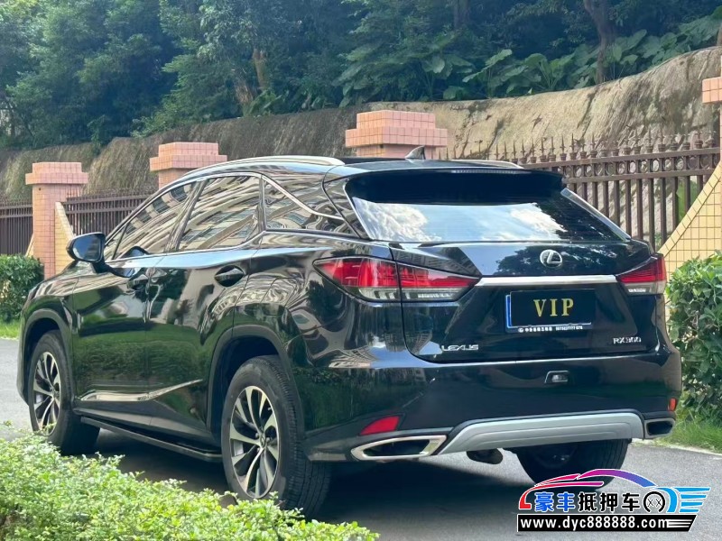 22年雷克萨斯RX轿车抵押车出售