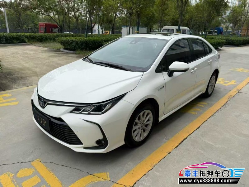 22年丰田卡罗拉轿车抵押车出售