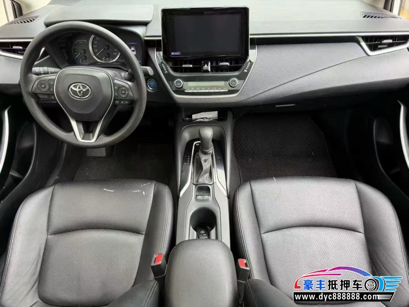 22年丰田卡罗拉轿车抵押车出售