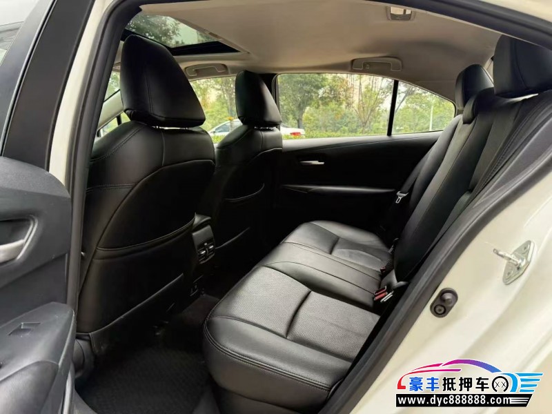 22年丰田卡罗拉轿车抵押车出售