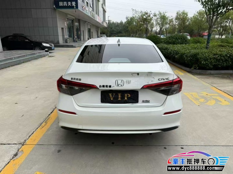 24年本田思域轿车抵押车出售