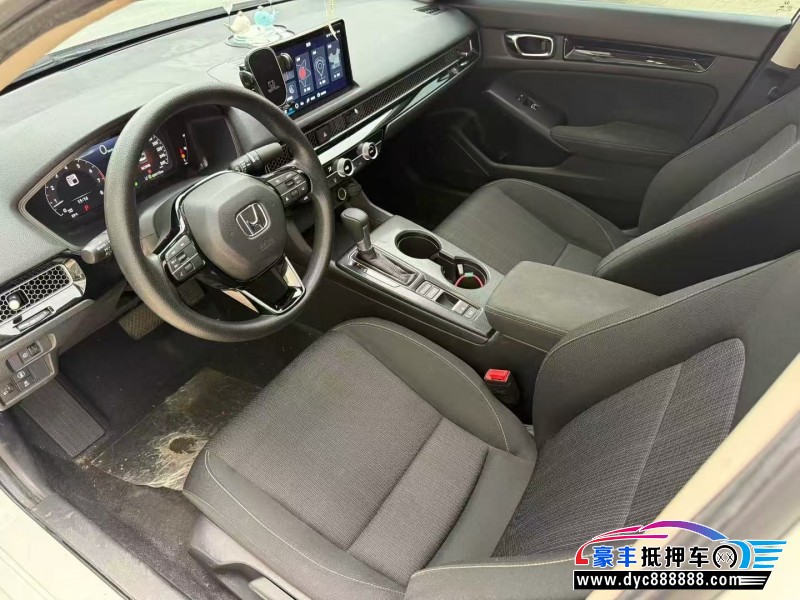 24年本田思域轿车抵押车出售