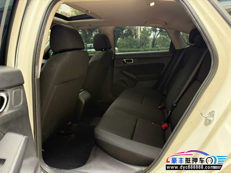 24年本田思域轿车抵押车出售