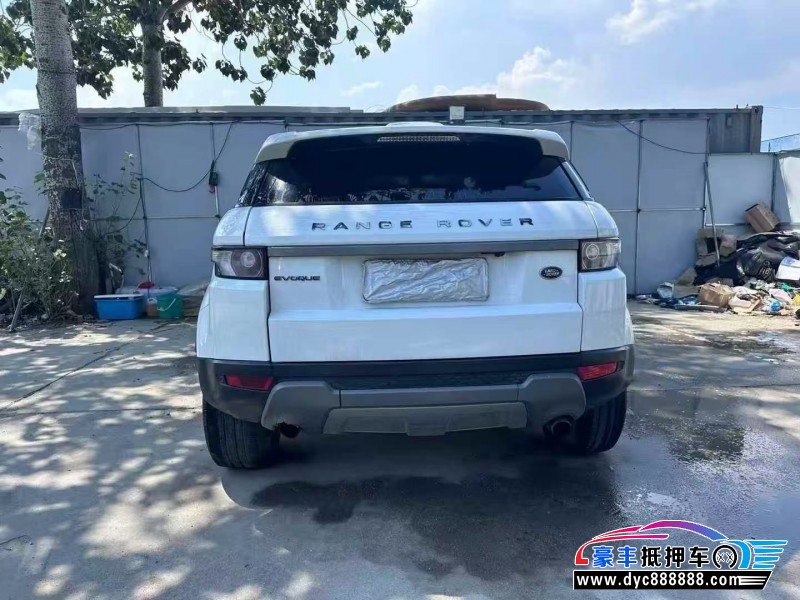 15年路虎揽胜极光轿车抵押车出售