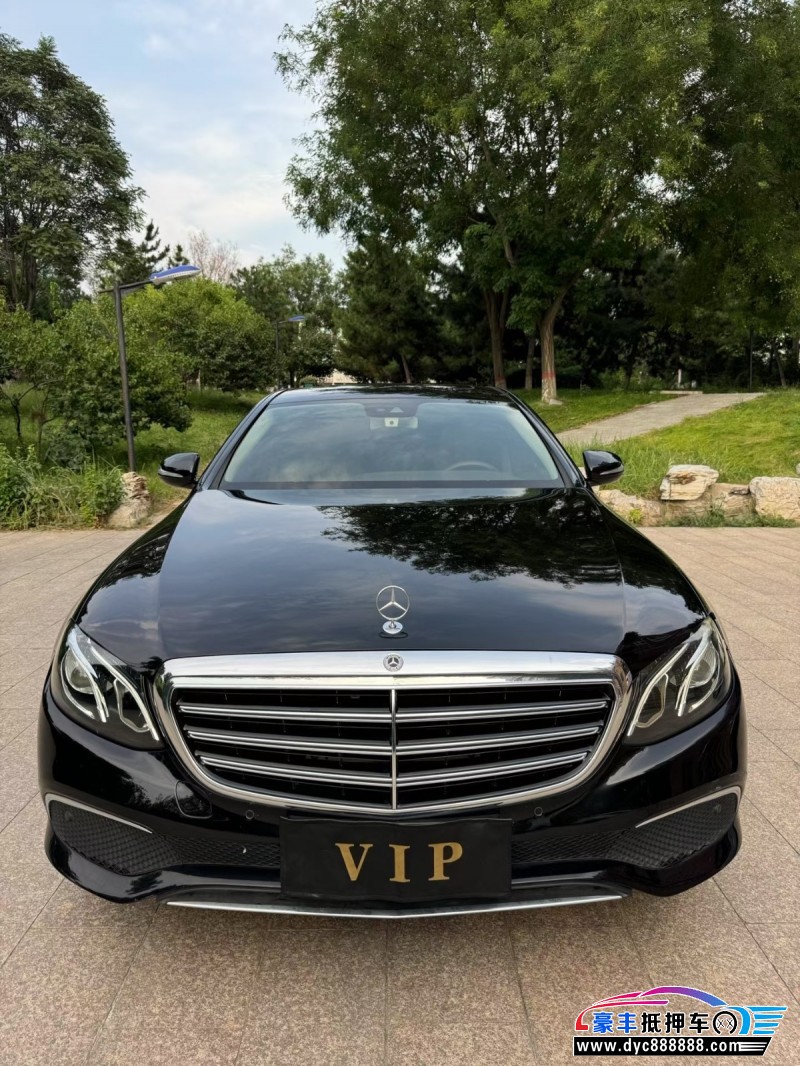 17年奔驰E轿车抵押车出售