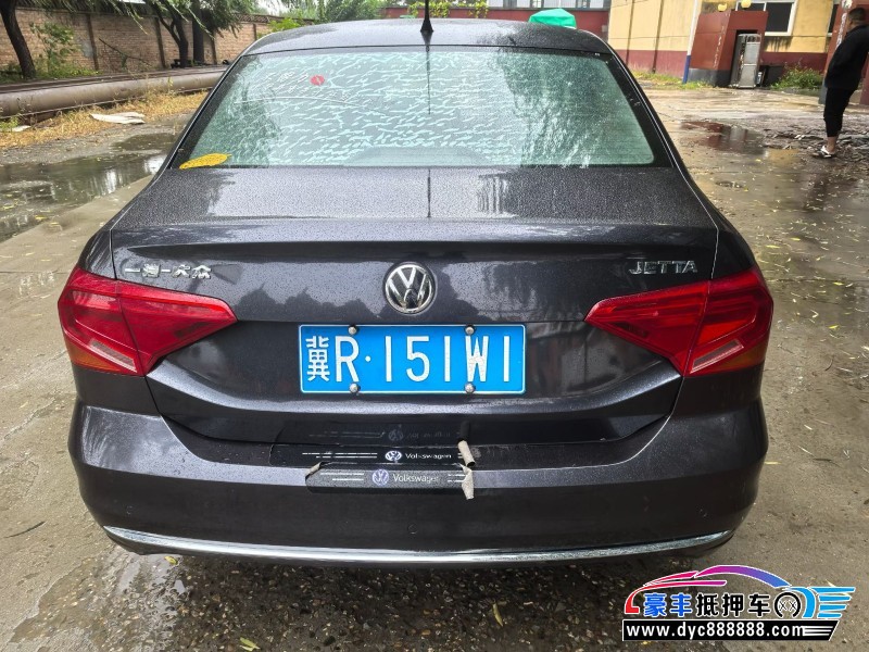 17年大众捷达轿车抵押车出售